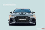  Parachoques delantero DarwinPRO 2019-2025 Audi RS7 Quattro y RS6 Avant C8 IMP Performance Ver.2 