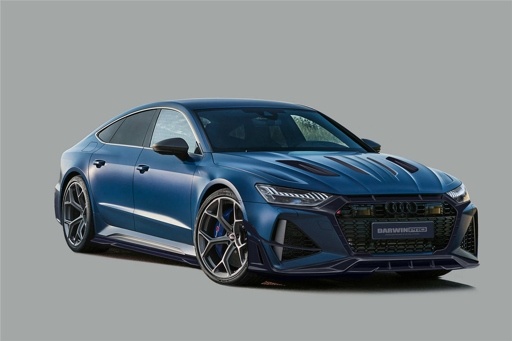 DarwinPRO 2019-2025 Audi RS7 A7 S7 C8 Quattro IMP Performance Ver.2 Hood - DarwinPRO Aerodynamics