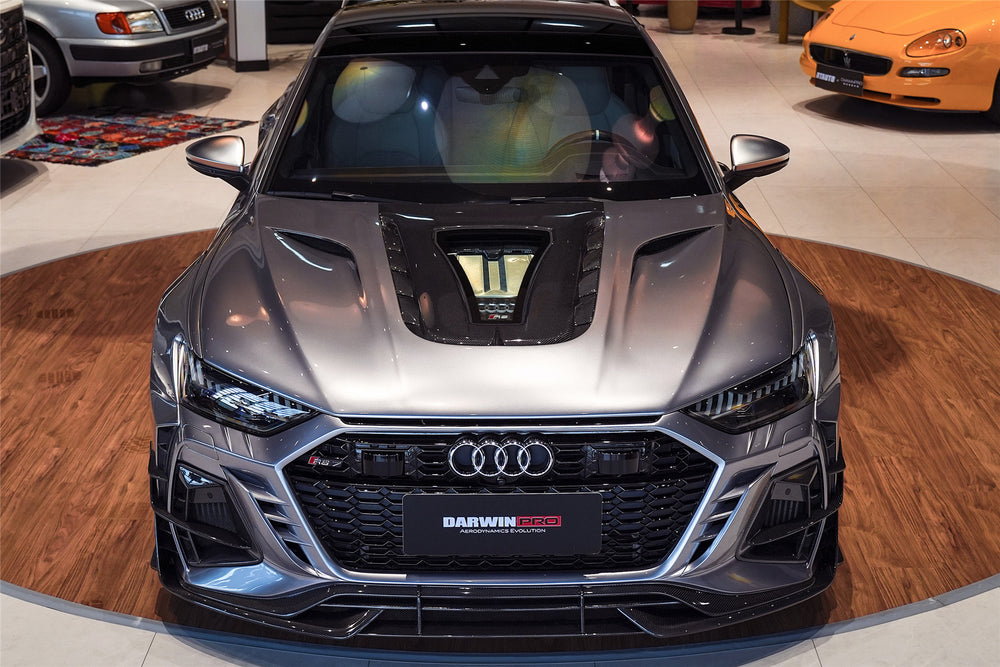 DarwinPRO 2019-2025 Audi RS7 A7 S7 C8 Quattro IMP Performance Hood - DarwinPRO Aerodynamics