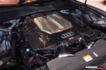  DarwinPRO 2019-2025 Audi RS7 C8 Quattro OEM Style Dry Carbon Fiber Engine Cover Replacement 