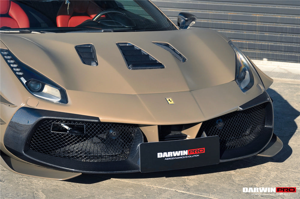 DarwinPRO 2015-2020 Ferrari 488 GTB & Spyder Challenge Evo Modena Style Front Bumper