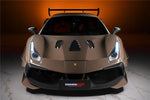  DarwinPRO 2015-2020 Ferrari 488 GTB & Spyder Challenge Evo Modena Style Front Bumper 