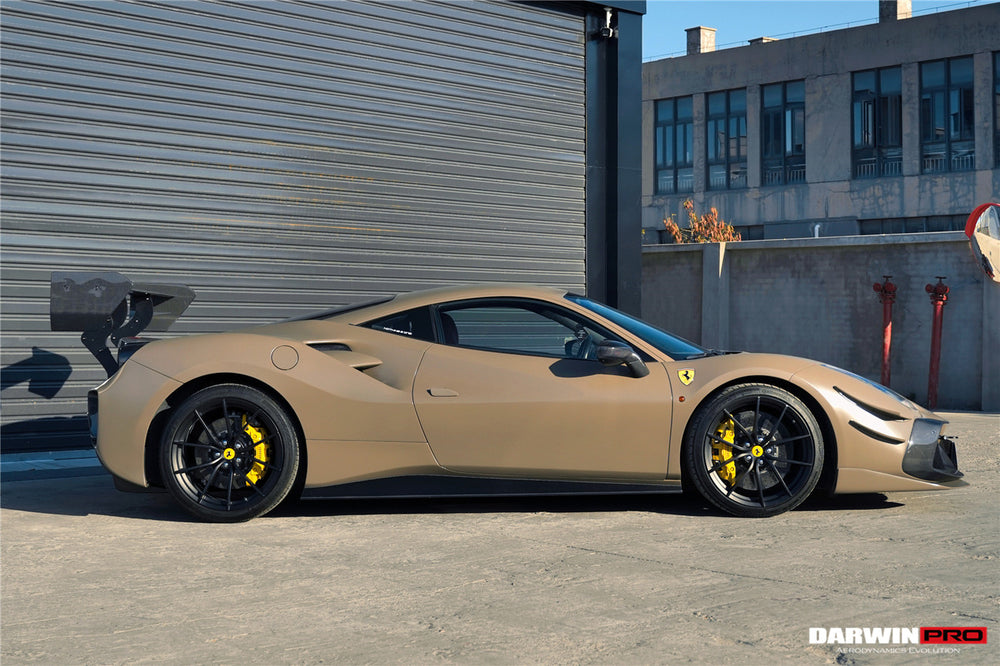 Faldones laterales DarwinPRO 2015-2020 Ferrari 488 GTB y Spyder Challenge Evo Modena Style