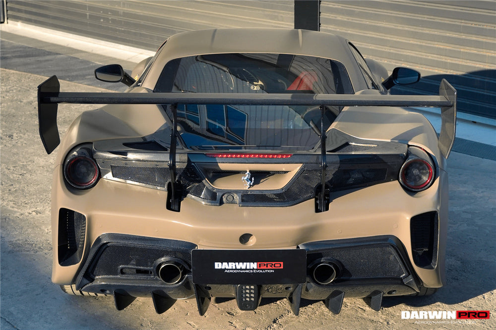 DarwinPRO 2015-2020 Ferrari 488 GTB & Spyder Challenge Evo Modena Style Wing