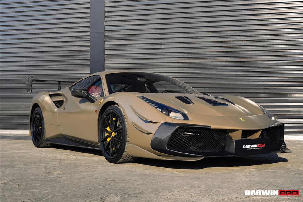 Faldones laterales DarwinPRO 2015-2020 Ferrari 488 GTB y Spyder Challenge Evo Modena Style