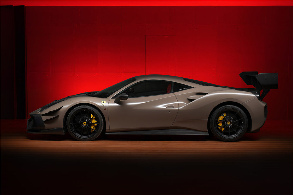 Faldones laterales DarwinPRO 2015-2020 Ferrari 488 GTB y Spyder Challenge Evo Modena Style