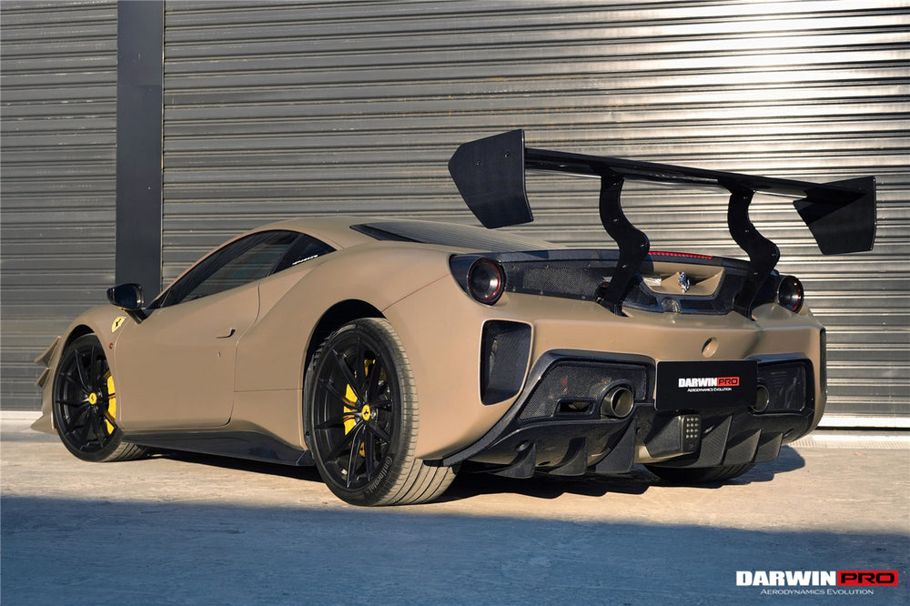 Alerón de estilo Módena DarwinPRO 2015-2020 para Ferrari 488 GTB y Spyder Challenge Evo