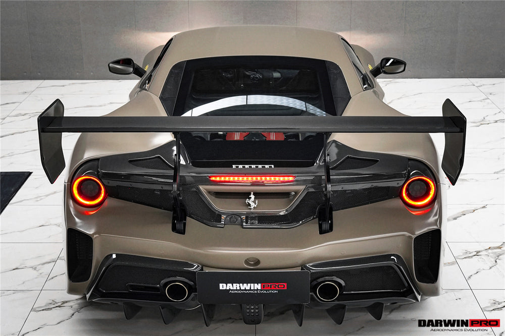 DarwinPRO 2015-2020 Ferrari 488 GTB & Spyder Challenge Evo Modena Style Wing