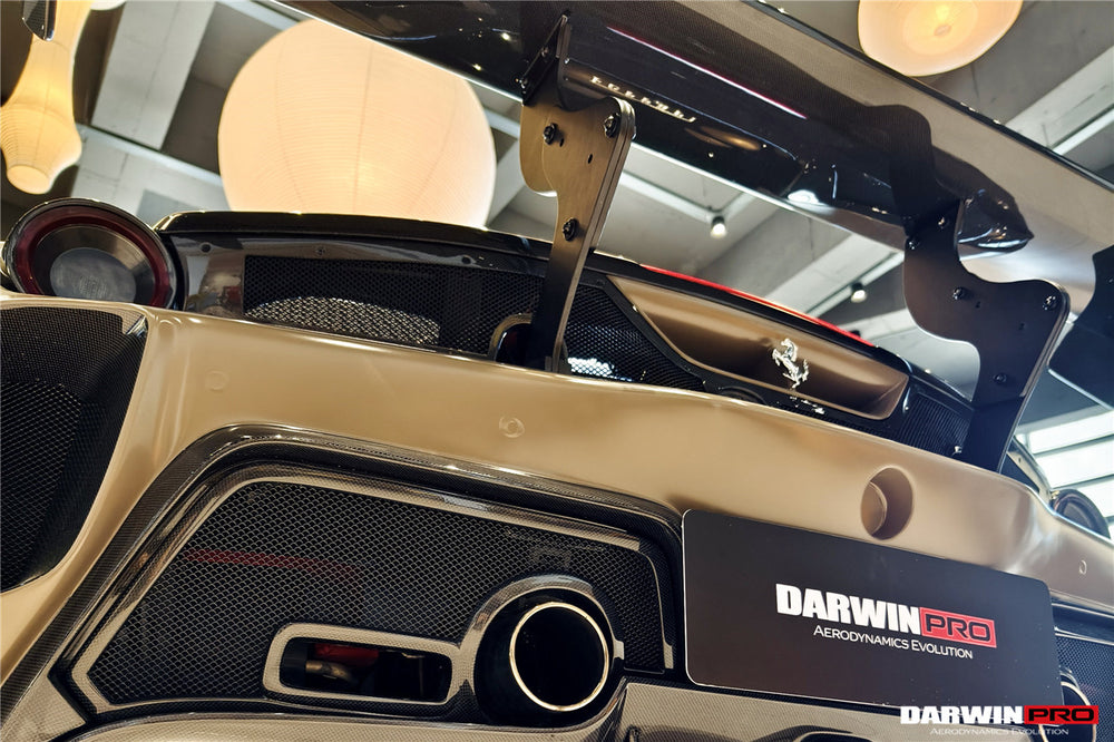 Alerón de estilo Módena DarwinPRO 2015-2020 para Ferrari 488 GTB y Spyder Challenge Evo