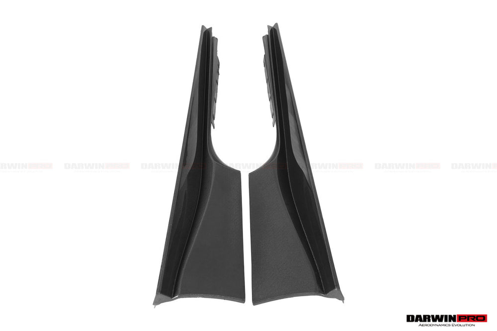 DarwinPRO 2015-2020 Ferrari 488 GTB & Spyder Challenge Evo Modena Style Side Skirts