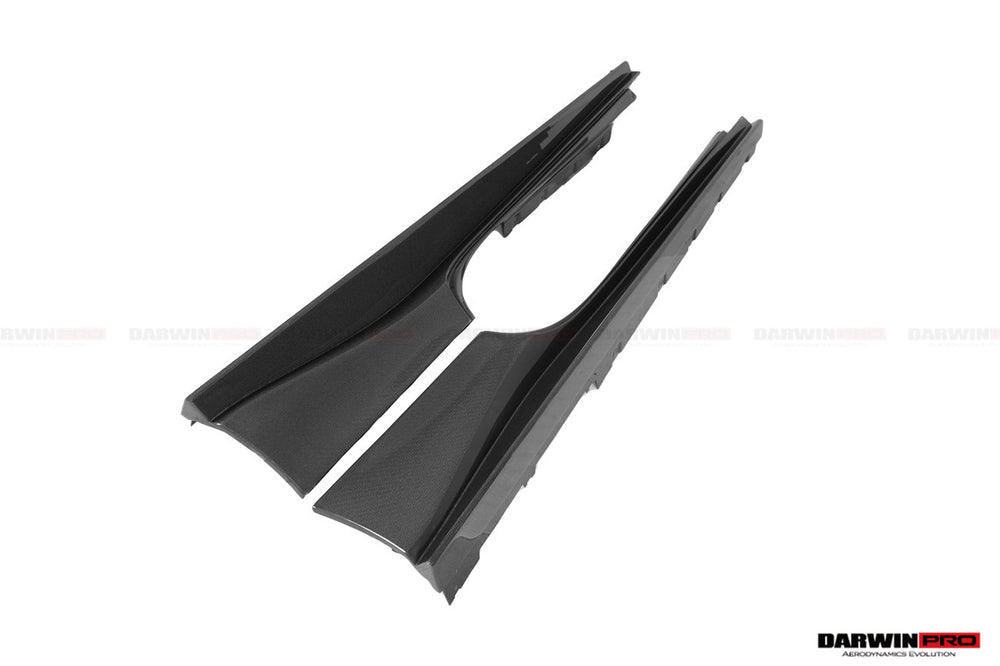 DarwinPRO 2015-2020 Ferrari 488 GTB Spider Challenge Evo Modena Style Side Skirts