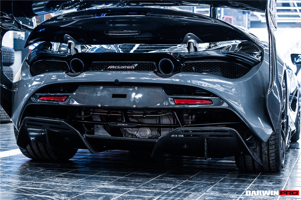 2017-2023 McLaren 720s BKSS Style Carbon Fiber Rear Diffuser