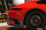  DarwinPRO 2019-2024 Porsche 911 992 Carrera & 4 & 4S & Targa & Cabriolet SD-Sport Design Model BKSSII Style Rear Lip 