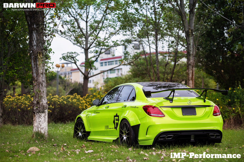2015-2021 Mercedes Benz W205 C63 & S AMG Sedan IMP Performance Partial Carbon Fiber Full Body Kit - DarwinPRO Aerodynamics