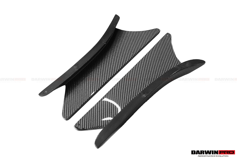2015-2021 Mercedes Benz W205 C63 S AMG Sedan IMP Performance Carbon Fiber Rear Diffuser with Caps