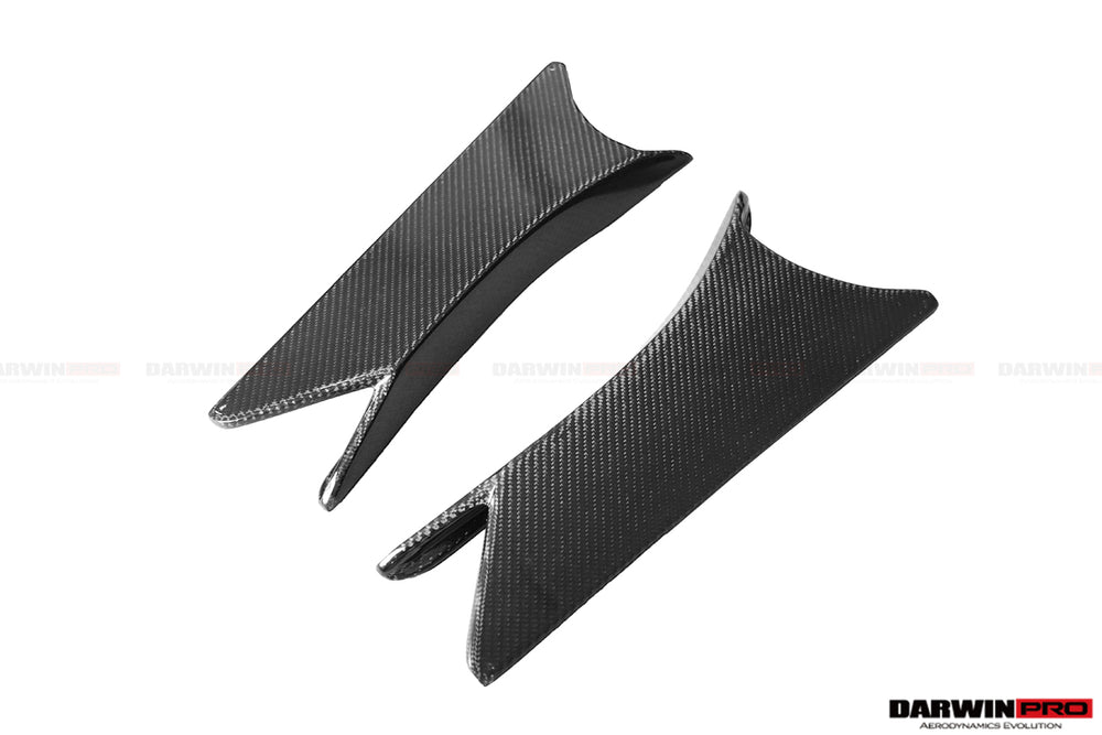 2015-2021 Mercedes Benz W205 C63 S AMG Sedan IMP Performance Carbon Fiber Rear Diffuser with Caps