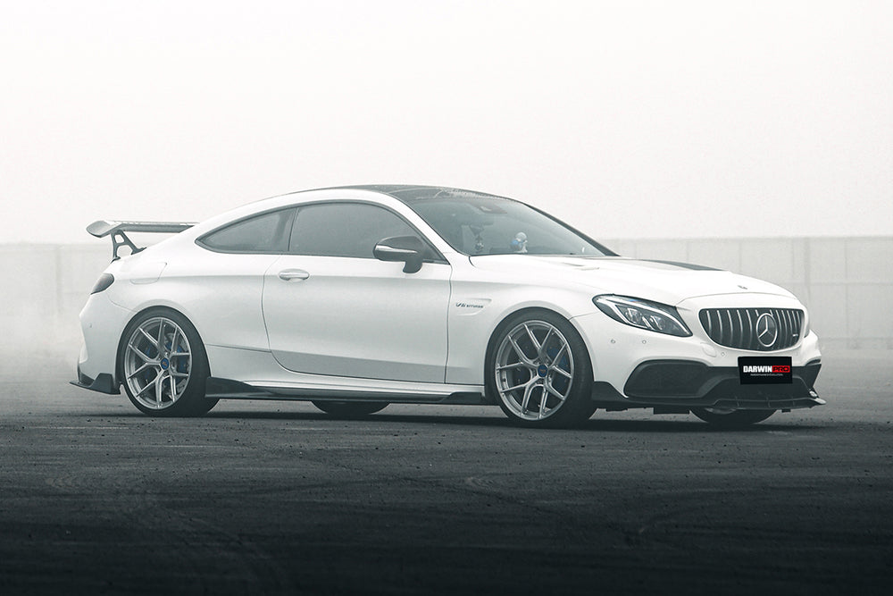 2015-2021 Mercedes Benz C63 C-Class Coupe IMP Performance Carbon Fiber Side Skirts