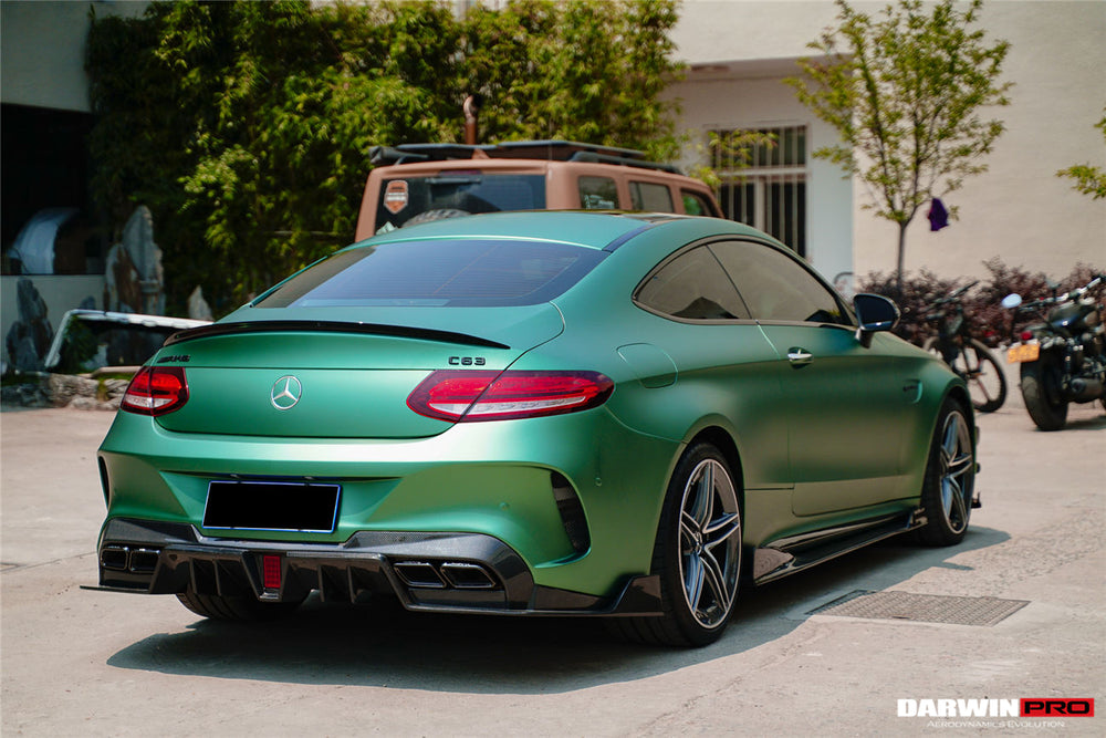 2015-2018 Mercedes Benz W205 C63 & S AMG Coupe IMP Performance Partial Carbon Fiber Full Body Kit - DarwinPRO Aerodynamics