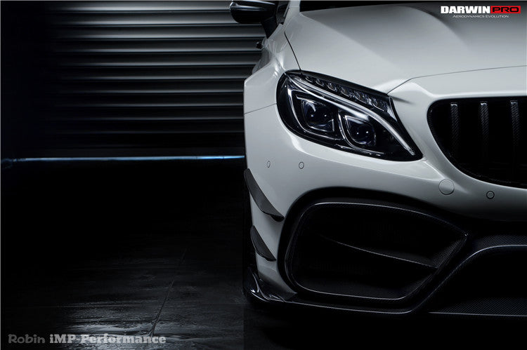 2015-2018 Mercedes Benz W205 C63 & S AMG Coupe IMP Performance Partial Carbon Fiber Full Body Kit - DarwinPRO Aerodynamics