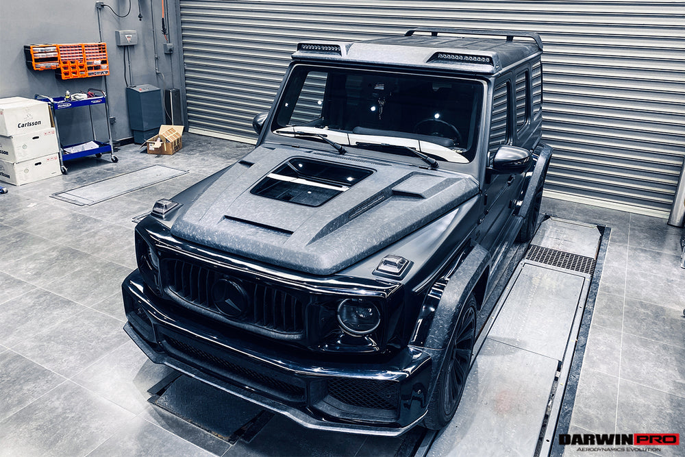 Alerón de techo delantero de alto rendimiento IMP para Mercedes Benz W464 Clase G G Wagon G500, G550 y G63AMG 2019-2023