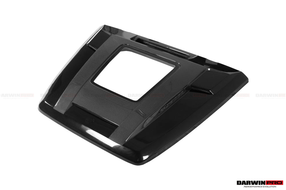 Capó de fibra de carbono parcial IMP Performance para Mercedes Benz W464 Clase G G Wagon G500, G550 y G63AMG 2019-2023