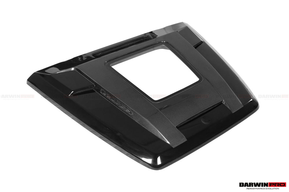 Capó de fibra de carbono parcial IMP Performance para Mercedes Benz W464 Clase G G Wagon G500, G550 y G63AMG 2019-2023