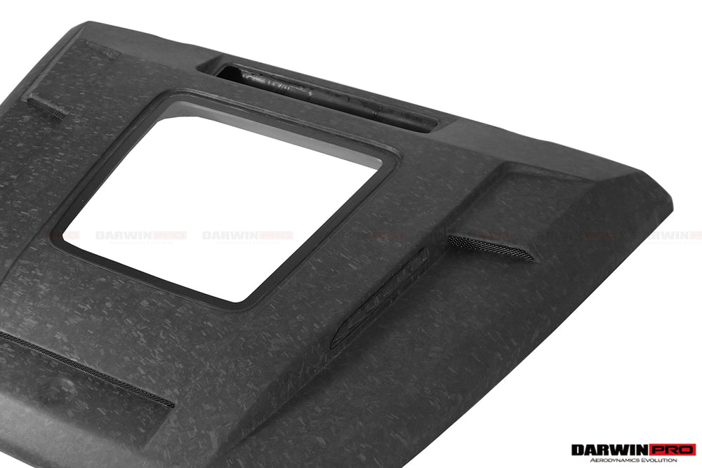 Capó de fibra de carbono parcial IMP Performance para Mercedes Benz W464 Clase G G Wagon G500, G550 y G63AMG 2019-2023