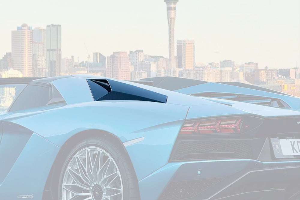 2017-2021 Lamborghini Aventador Autoclave Carbon Fiber Rear Side