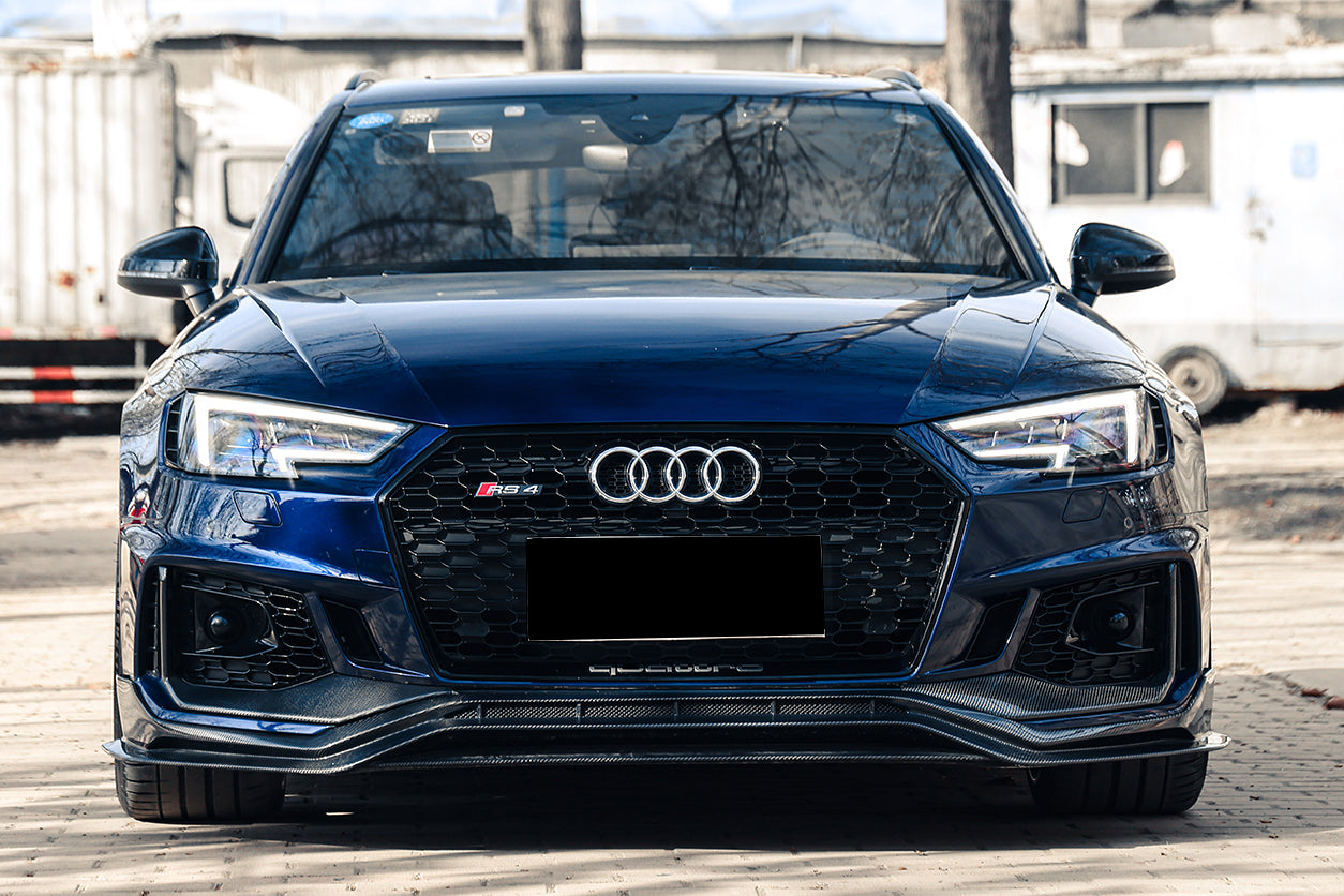 DarwinPRO 2017-2019 Audi RS4 B9 BKSS Style Front Lip, image size:1254x836