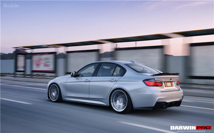 2013-2019 BMW 3 Series F30 F35 M-Tech Sedan GV Style Carbon Fiber Full Body Kit - DarwinPRO Aerodynamics