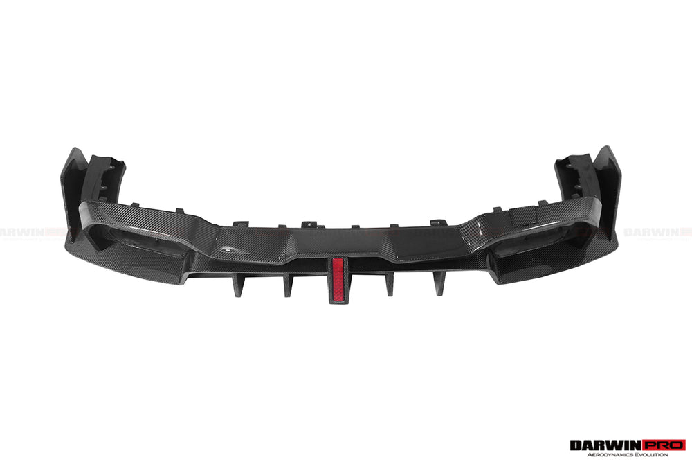 Difusor trasero de fibra de carbono estilo BKSS para BMW Serie 3 G20 y G28 2019-2022 (con 4 puntas de escape)