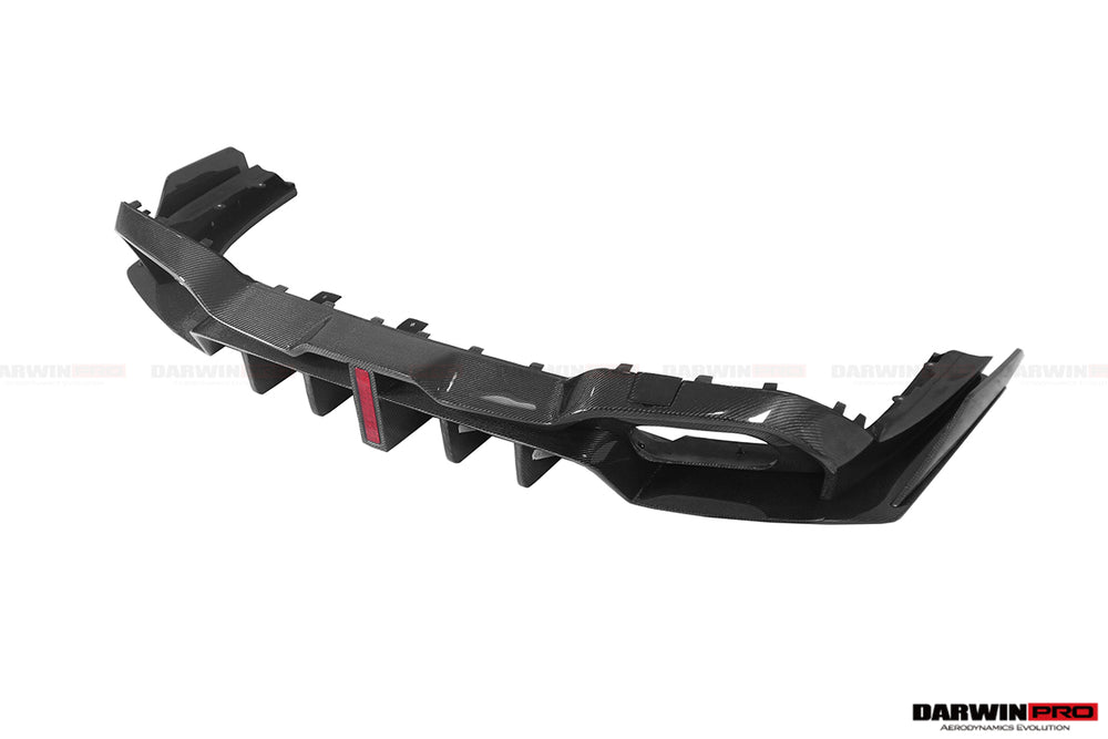 Difusor trasero de fibra de carbono estilo BKSS para BMW Serie 3 G20 y G28 2019-2022 (con 4 puntas de escape)