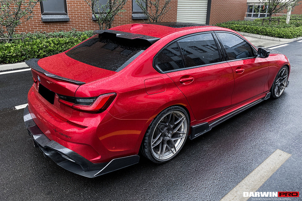 2019-2024 BMW 3 Series G20  G28  G80 M3 BKSS Style Carbon Fiber Roof Spoiler
