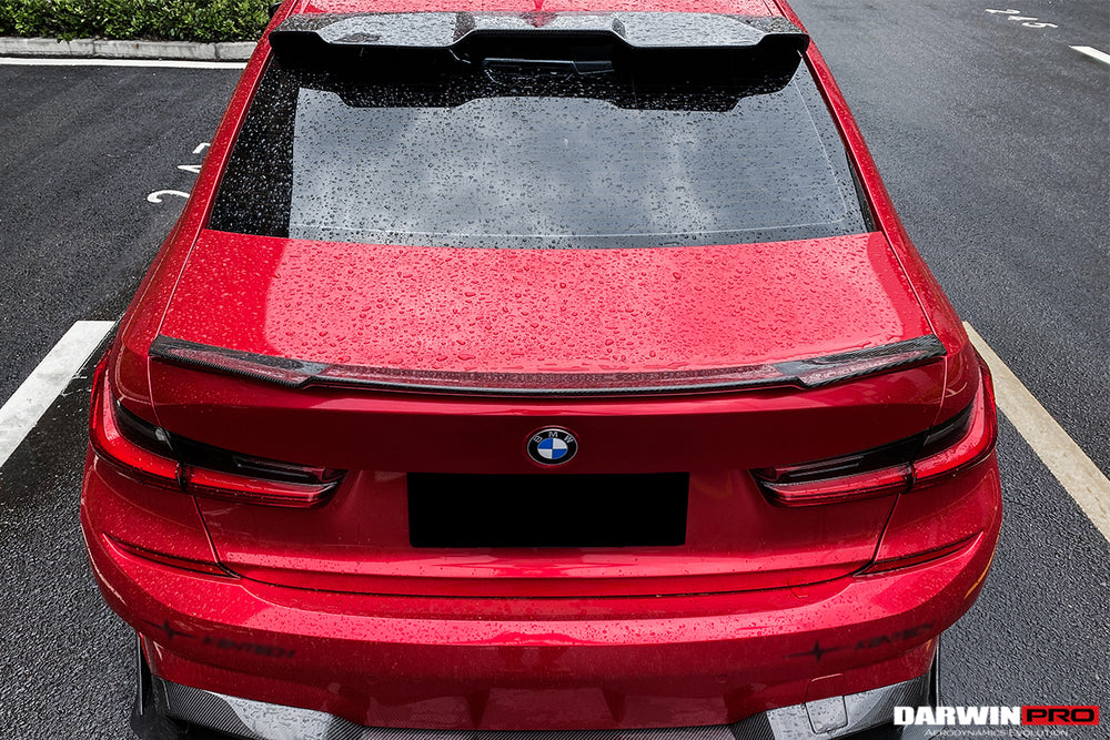 2019-2024 BMW 3 Series G20  G28  G80 M3 BKSS Style Carbon Fiber Roof Spoiler
