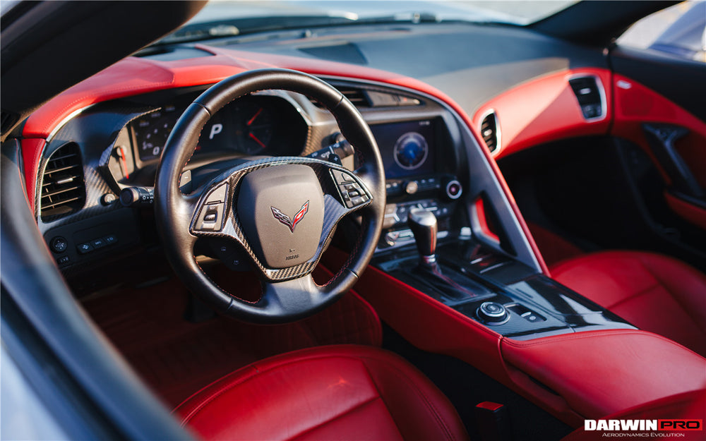 2013-2019 Corvette C7 Z06 Grandsport Dry Carbon Fiber Interior - DarwinPRO Aerodynamics