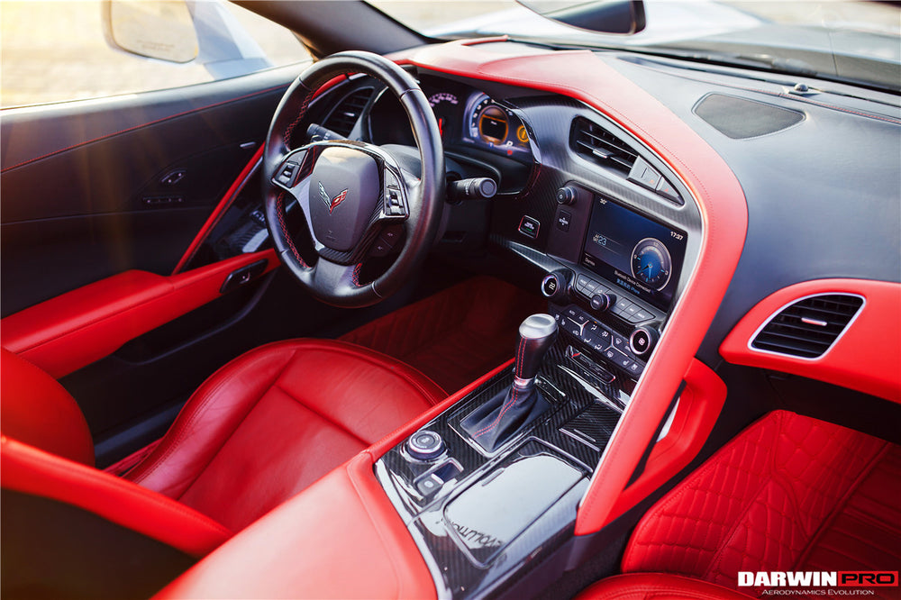2013-2019 Corvette C7 Z06 Grandsport Dry Carbon Fiber Interior - DarwinPRO Aerodynamics
