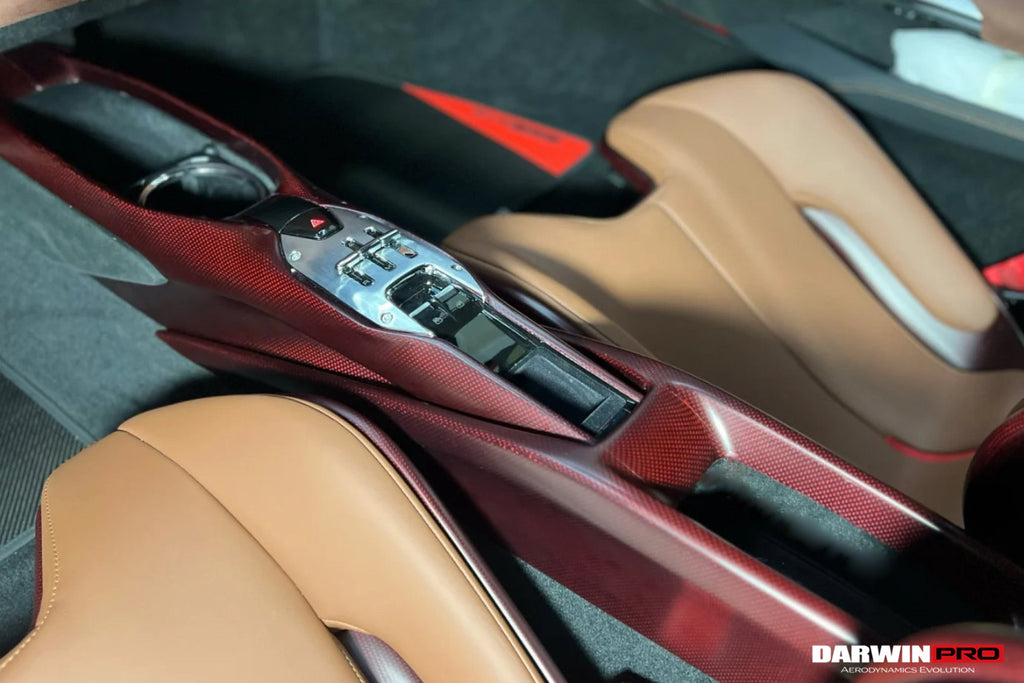 2022-2026 Ferrari 296 GTB & GTS (Type F171) OE Style Dry Carbon Fiber ...