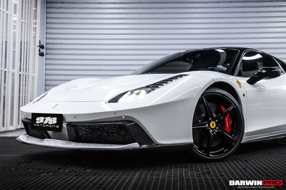 DarwinPRO 2010-2015 Ferrari 458 Coupe BKSS Style Partial Carbon Fiber Full Body Kit - DarwinPRO Aerodynamics