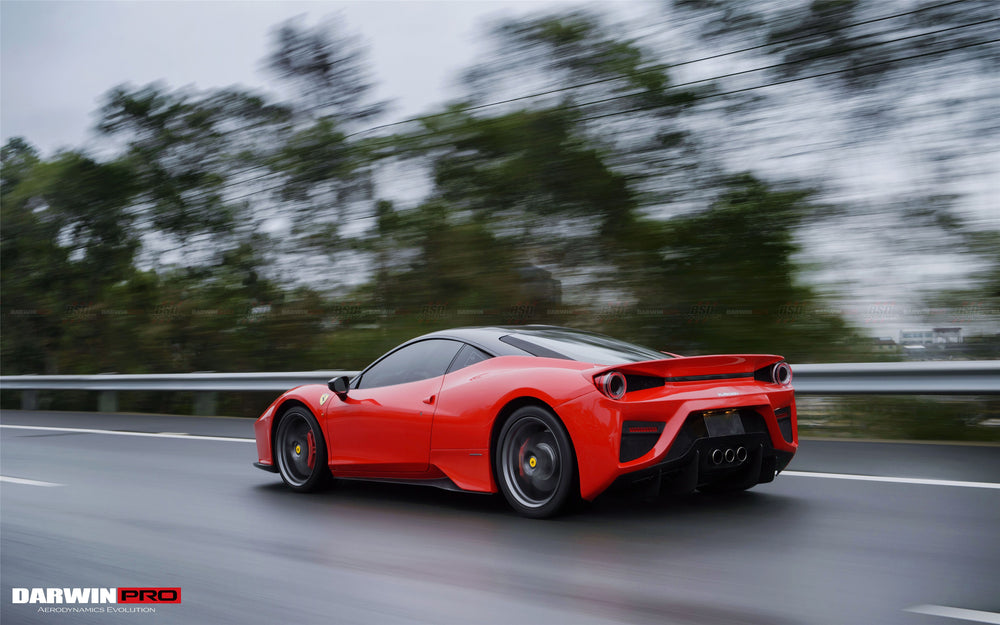 DarwinPRO 2010-2015 Ferrari 458 Coupe BKSS Style Partial Carbon Fiber Full Body Kit - DarwinPRO Aerodynamics