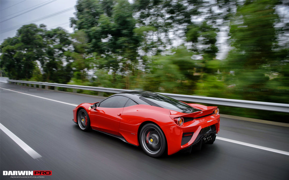 DarwinPRO 2010-2015 Ferrari 458 Coupe BKSS Style Partial Carbon Fiber Full Body Kit - DarwinPRO Aerodynamics