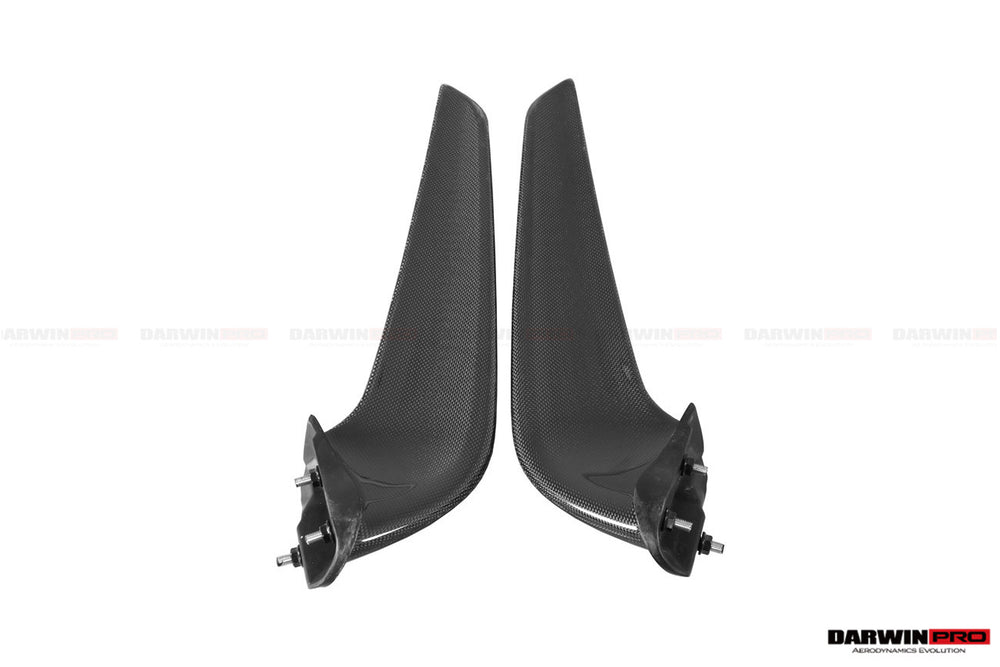 2010-2015 Ferrari 458 Coupe Spider Carbon Fiber Front Canards - DarwinPRO Aerodynamics