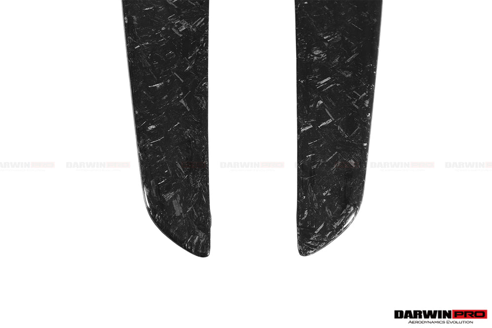 2010-2015 Ferrari 458 Coupe Spider Carbon Fiber Front Canards - DarwinPRO Aerodynamics