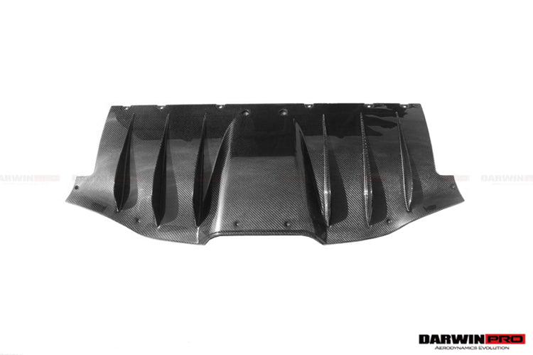 2010-2015 Ferrari 458 Coupe Spider Carbon Fiber Rear Diffuser - DarwinPRO Aerodynamics