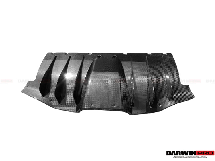 2010-2015 Ferrari 458 Coupe Spider Carbon Fiber Rear Diffuser - DarwinPRO Aerodynamics