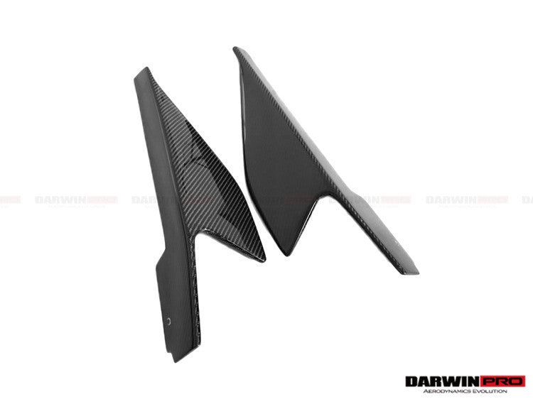 2010-2015 Ferrari 458 Coupe    Spider Speciale Style Carbon Fiber Side Skirts Canards - DarwinPRO Aerodynamics
