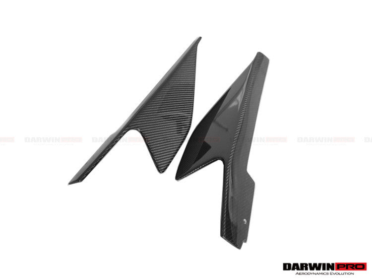 2010-2015 Ferrari 458 Coupe    Spider Speciale Style Carbon Fiber Side Skirts Canards - DarwinPRO Aerodynamics