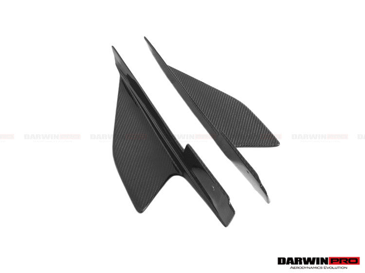 2010-2015 Ferrari 458 Coupe    Spider Speciale Style Carbon Fiber Side Skirts Canards - DarwinPRO Aerodynamics