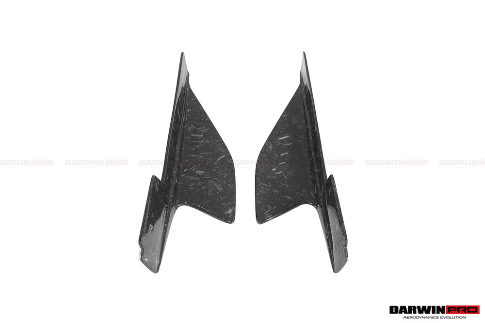 2010-2015 Ferrari 458 Coupe    Spider Speciale Style Carbon Fiber Side Skirts Canards - DarwinPRO Aerodynamics