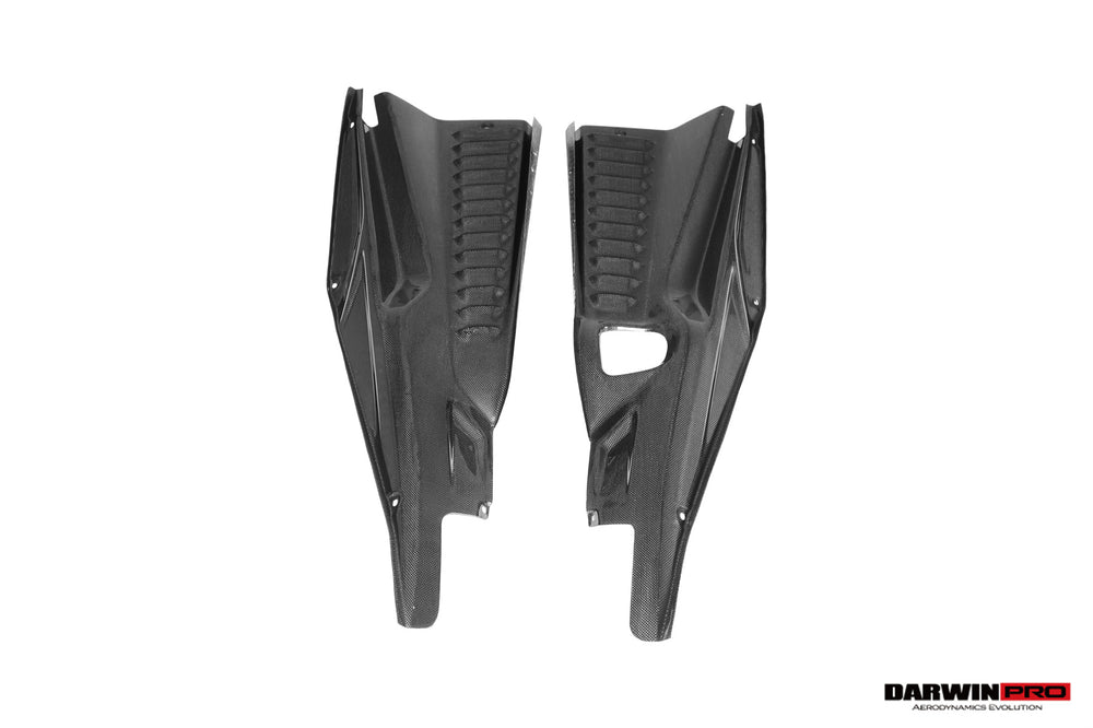 Paneles del compartimiento del motor de fibra de carbono seca para Ferrari 458 Coupe/Speciale 2010-2015