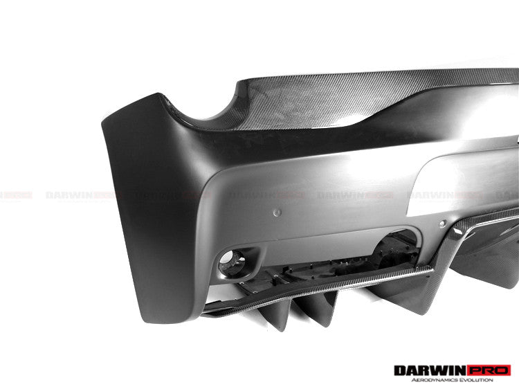 DarwinPRO 2013-2015 Ferrari 458 Speciale Rear Bumper with Diffuser with Lights - DarwinPRO Aerodynamics